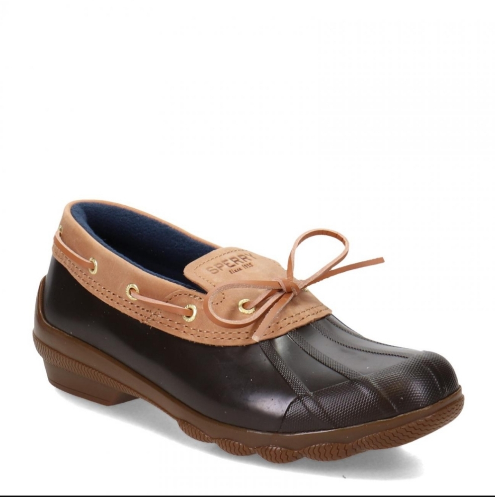 *Sperry Top Sider Waterproof Low Rubber Duck Shoes,Boot